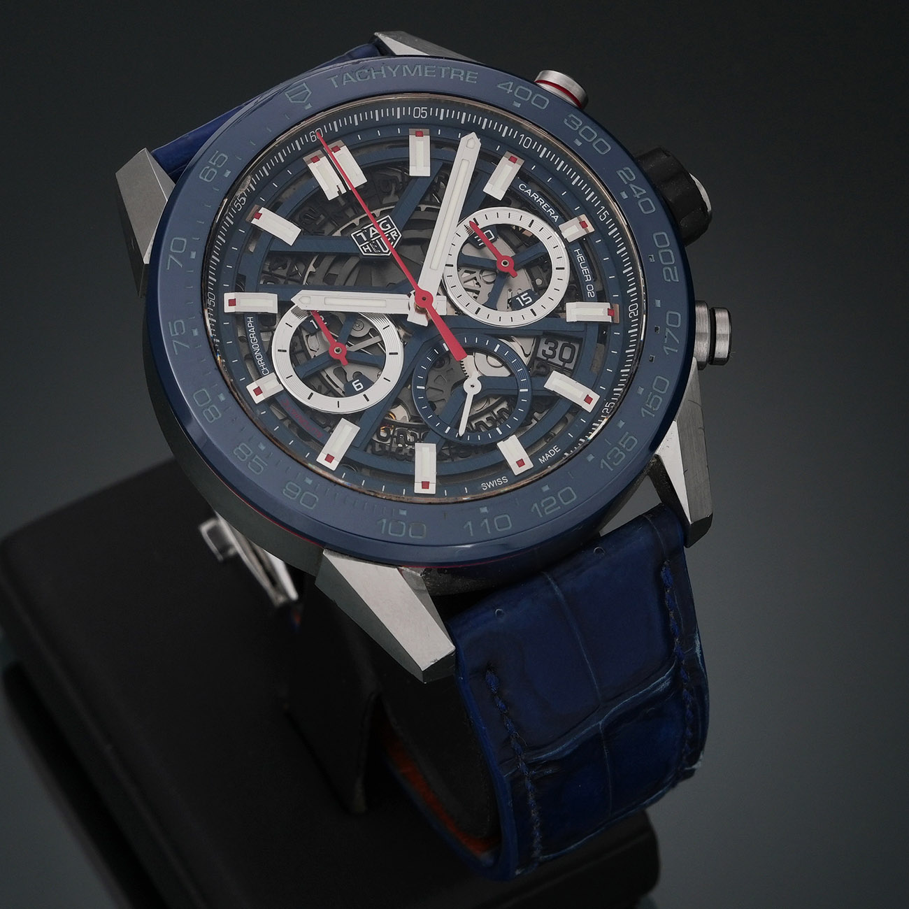TAG HEUER(USED)태그호이어 까레라 오토매틱 45 mm CBG2A11